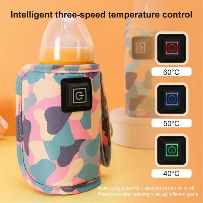 Baby Food For Travelling - USBミルクウォーターウォーマー旅行用ベビーカー断熱バッグベビー哺乳瓶ヒーター安全子供用品屋外冬用