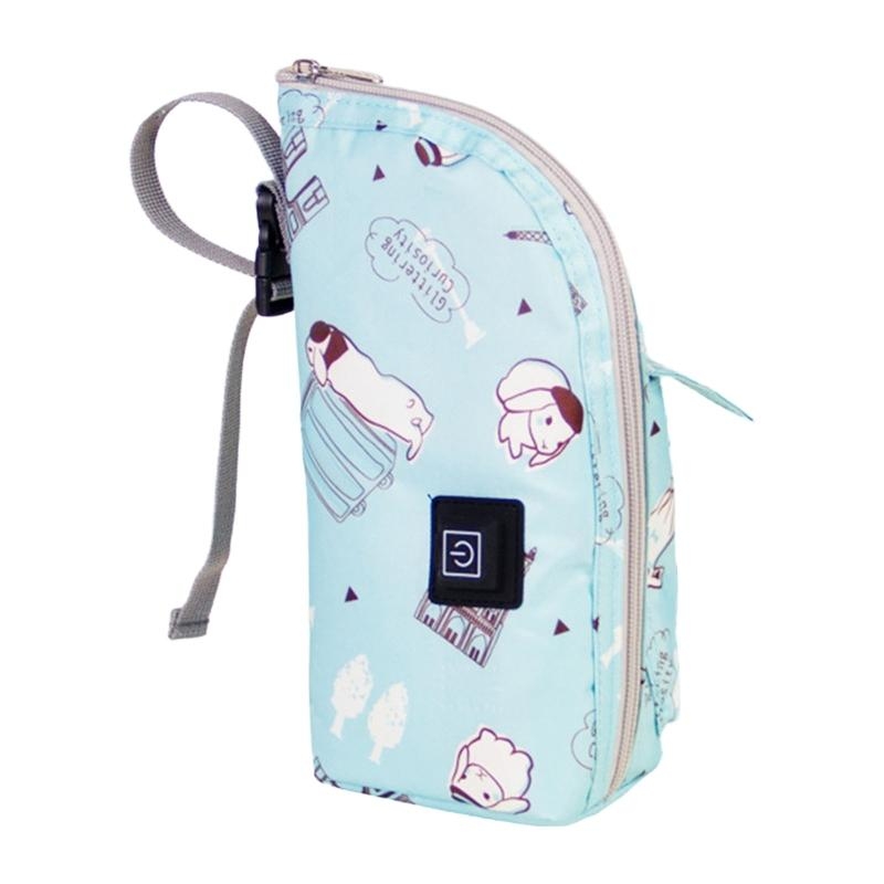 Baby Food For Travelling - J15U USB 哺乳瓶ウォーマーポータブルトラベルミルクウォーマー哺乳瓶加温カバー