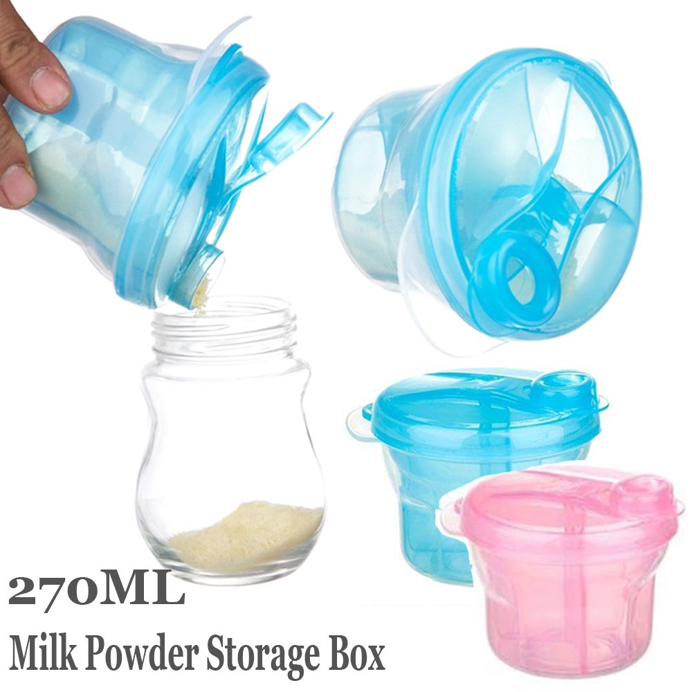 Baby Food For Travelling - 3グリッドスナックボックス授乳用ベビーフード収納ミルクパウダー収納ボックス食品容器幼児用トラベルボトル