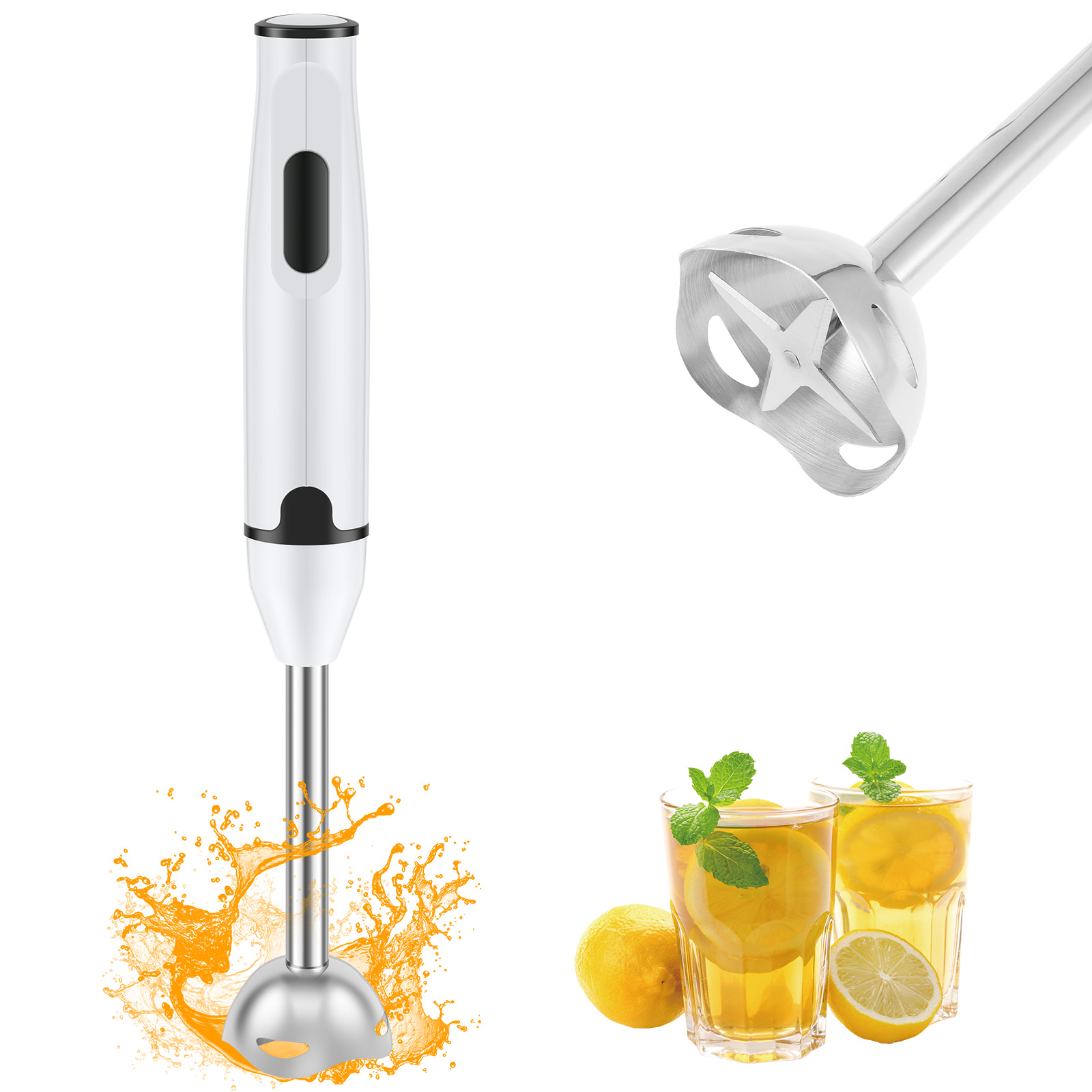 Baby Food Processor Philips - ハンドヘルドイマージョンブレンダー電動フードベジタブルグラインダースティックミキサー（肉、スムージー、ソース、ベビーフード、スープ、プロセッサー用）