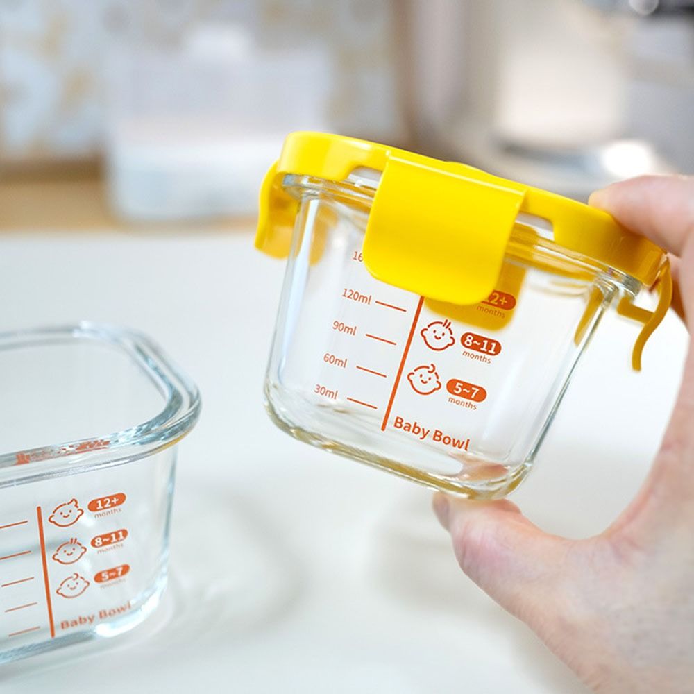 Baby Food Category - 新しい170ml食品保存容器、冷凍・電子レンジ対応、ベビーフード用ガラスカップ、ガラス製ベビーフード保存瓶、小さなお子様向け