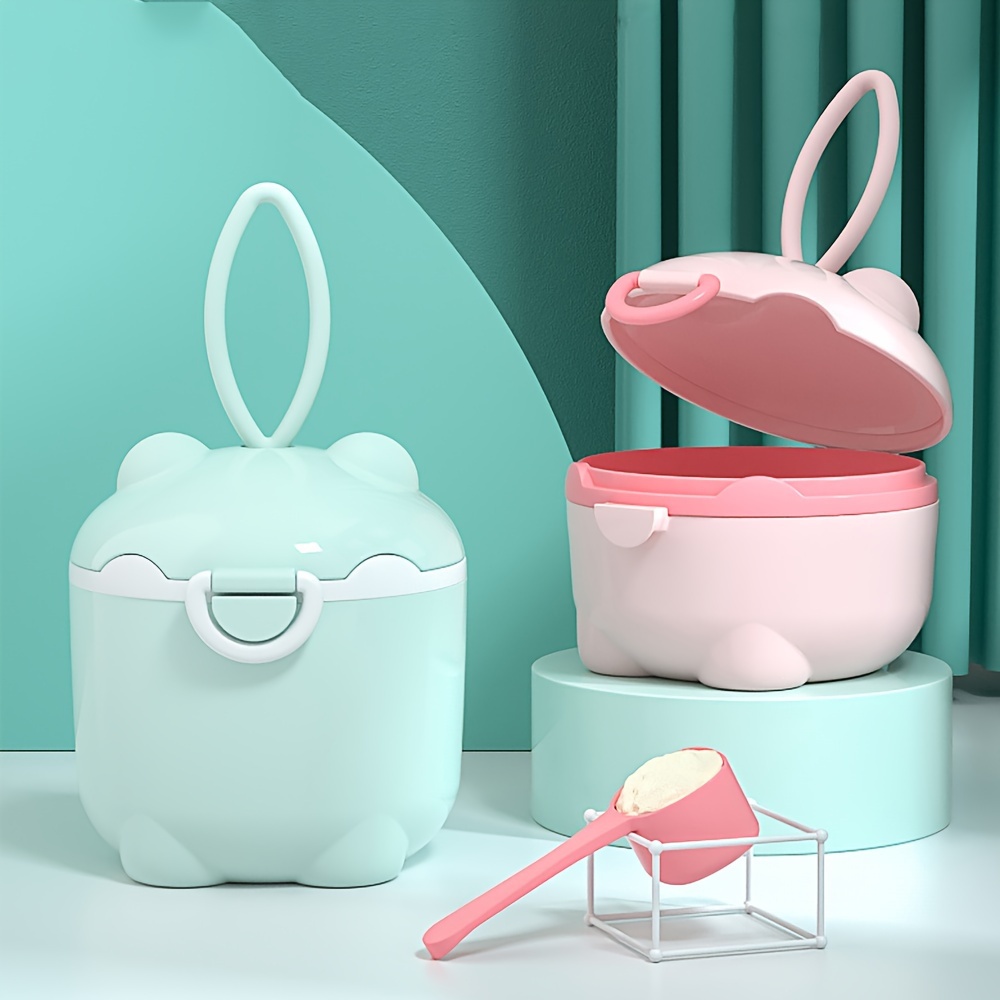 Baby Food Universe - 1pc ポータブル 4 層粉ミルクボックス、粉ミルク容器、食品保存スナック回転ボックス