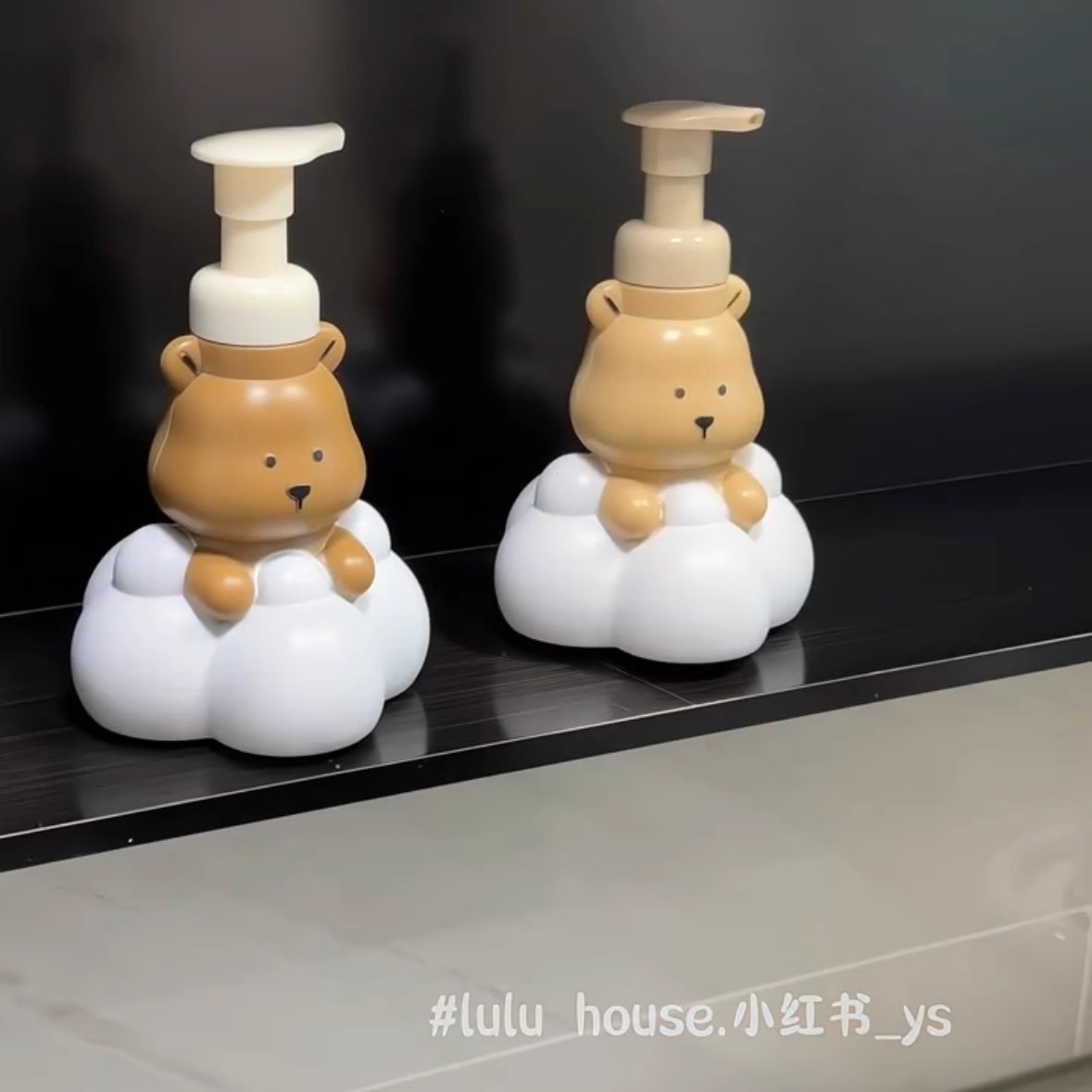 かわいいクマの泡 フォームボトル 手指消毒剤 シャンプー ボ - Baby Food Jelly のレビューと価格