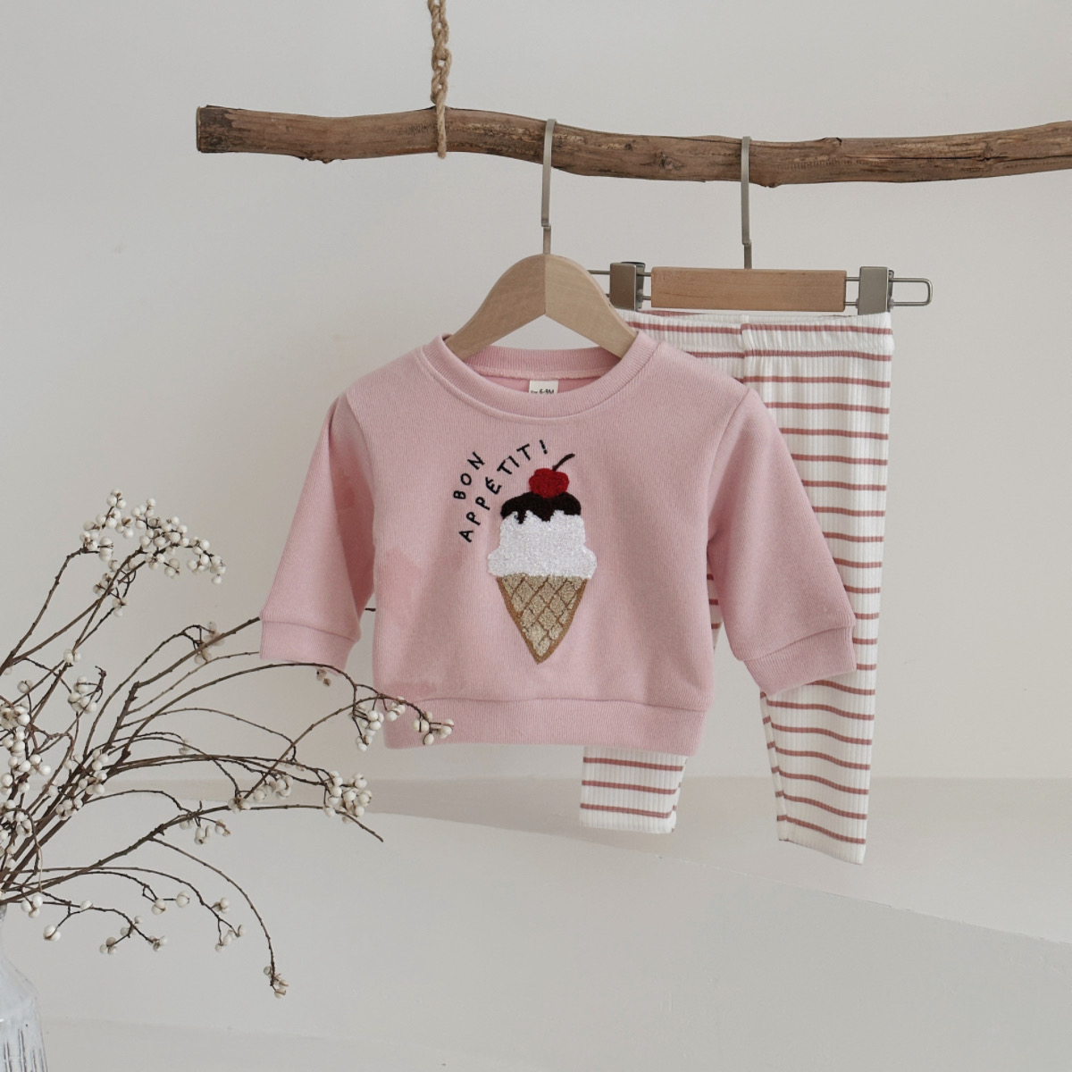 2点セット 新生児用ベビー服 乳幼児用アウトフィット アイス - Baby Food Jelly のレビューと価格