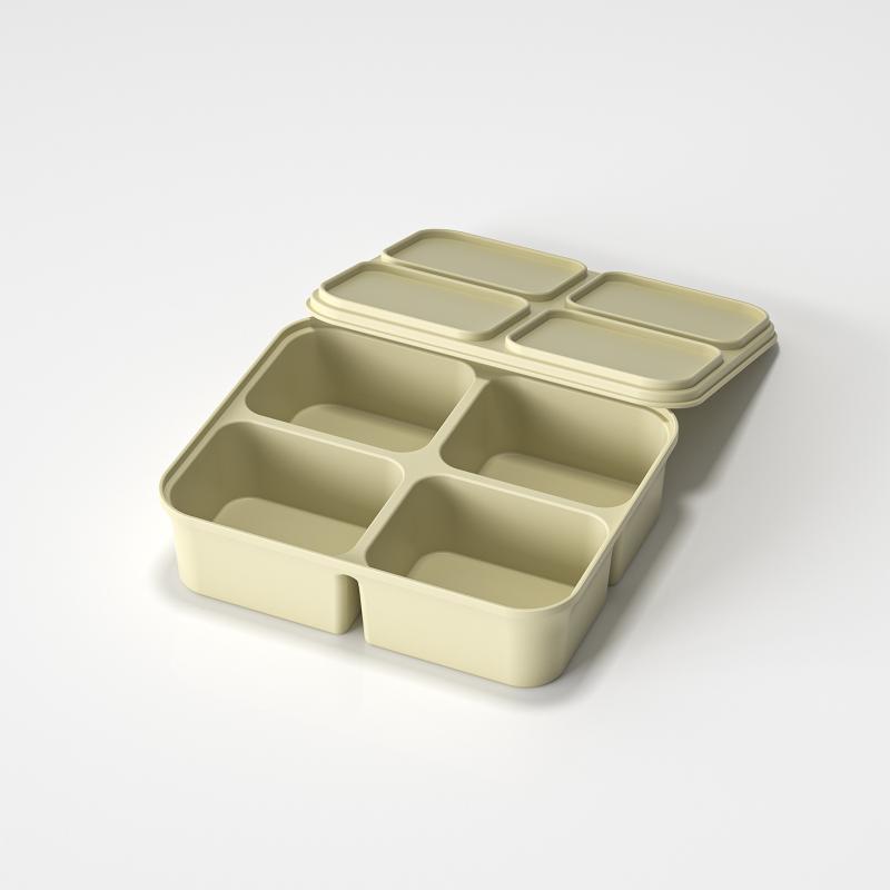 シリコン製ベビーフード保存トレイ 蓋付き 柔軟な型 BPAフ - Freezer Tray Baby のレビューと価格