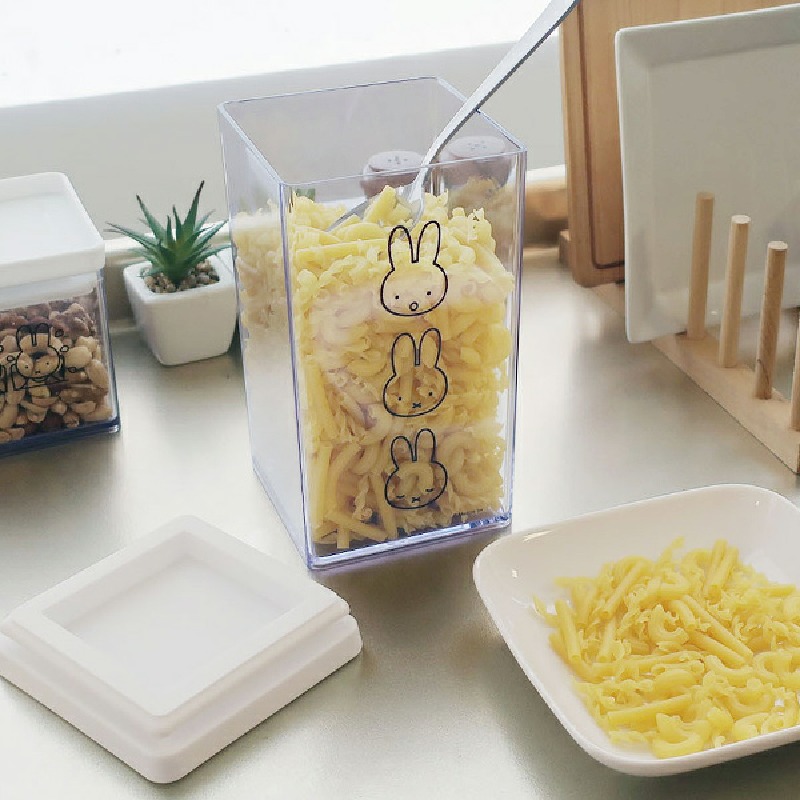 アニメミッフィークリアレジン製食品保存容器、蓋付き密封鮮度保 - First Food Jar のレビューと価格