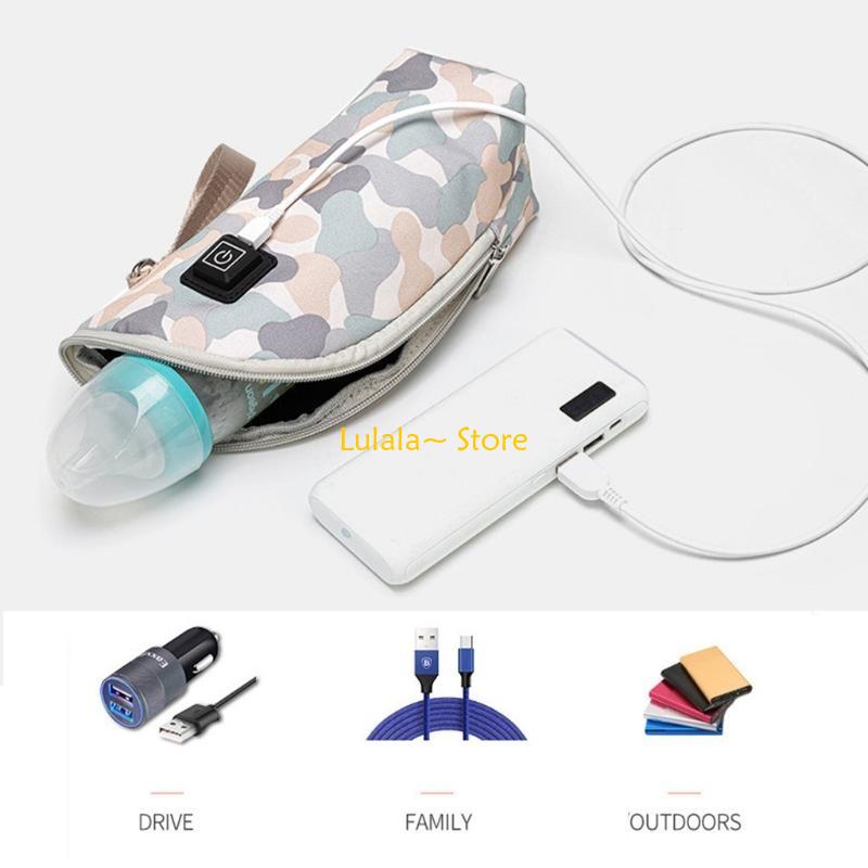 Y4QA ポータブル USB 哺乳瓶ウォーマー 5V2A 加 - Baby Food For Travelling のレビューと価格