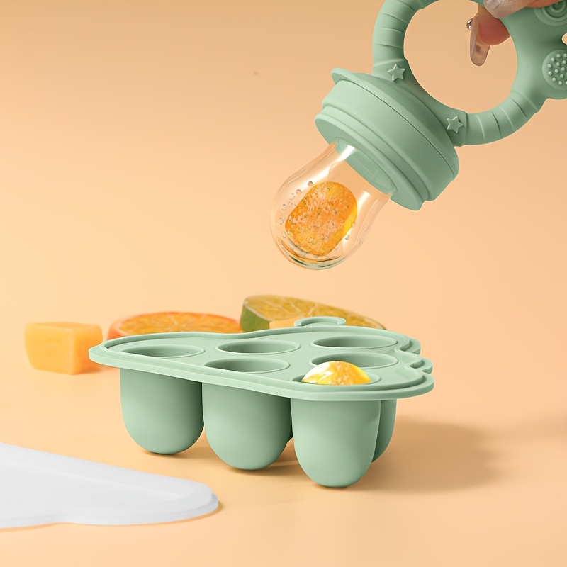 2 個/1 個ミニベビー果物野菜冷凍庫型蓋付き、フルーツフィ - Baby Food Category のレビューと価格