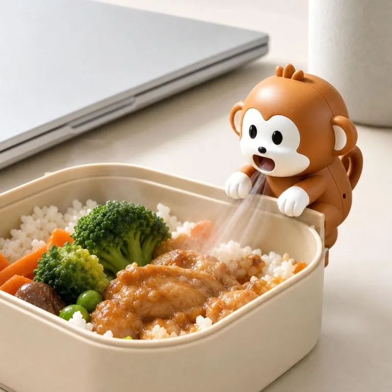 持ち運び可能な猿型フードクーラーファン、USB充電式、3段階 - Baby Food For Travelling のレビューと価格