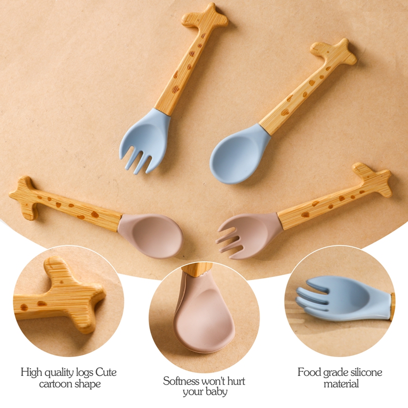 竹製ベビーフィーディングフォーク,2個,赤ちゃん用,幼児用給 - Baby Food Organic のレビューと価格
