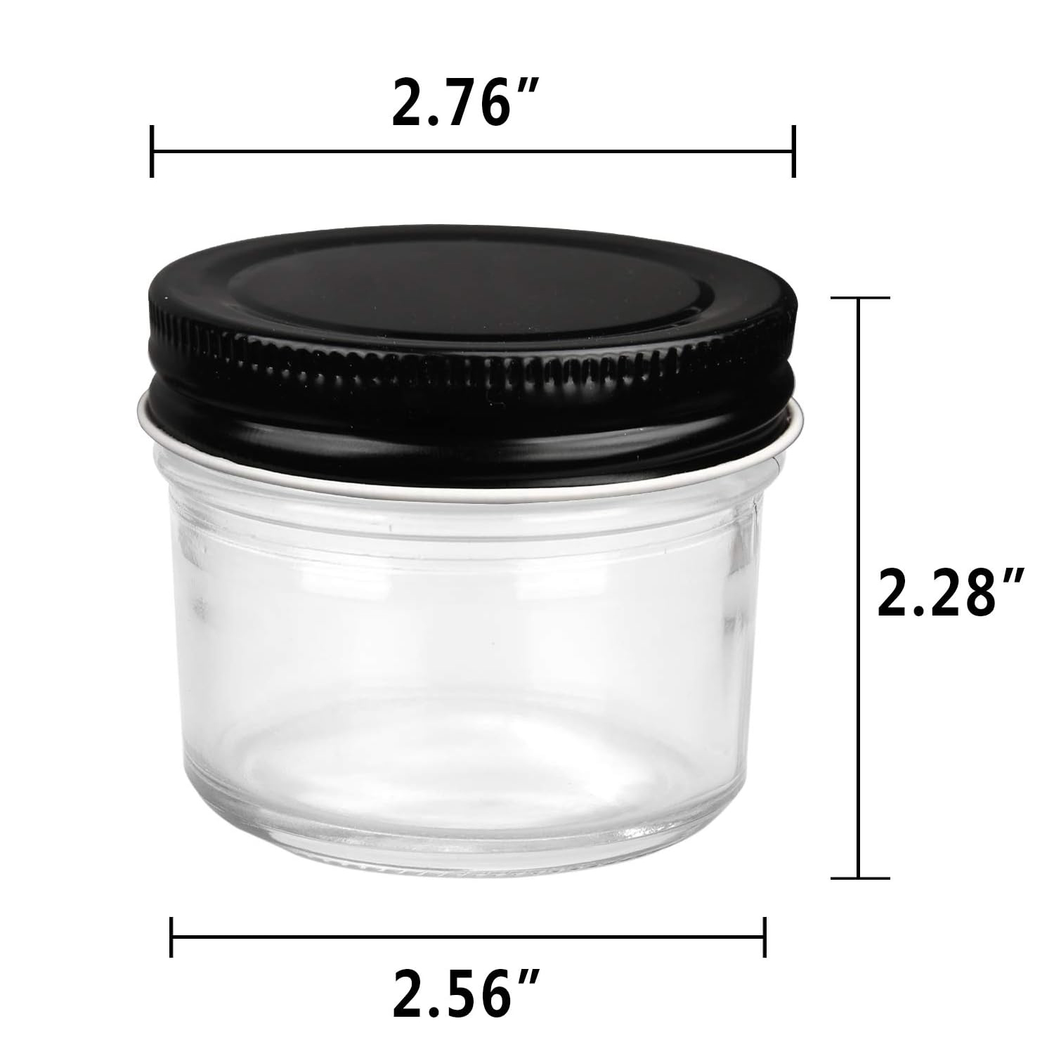 100mlガラス瓶（蓋付き）、小型メイソンジャー、ミニ缶詰瓶 - Baby Food Jelly のレビューと価格