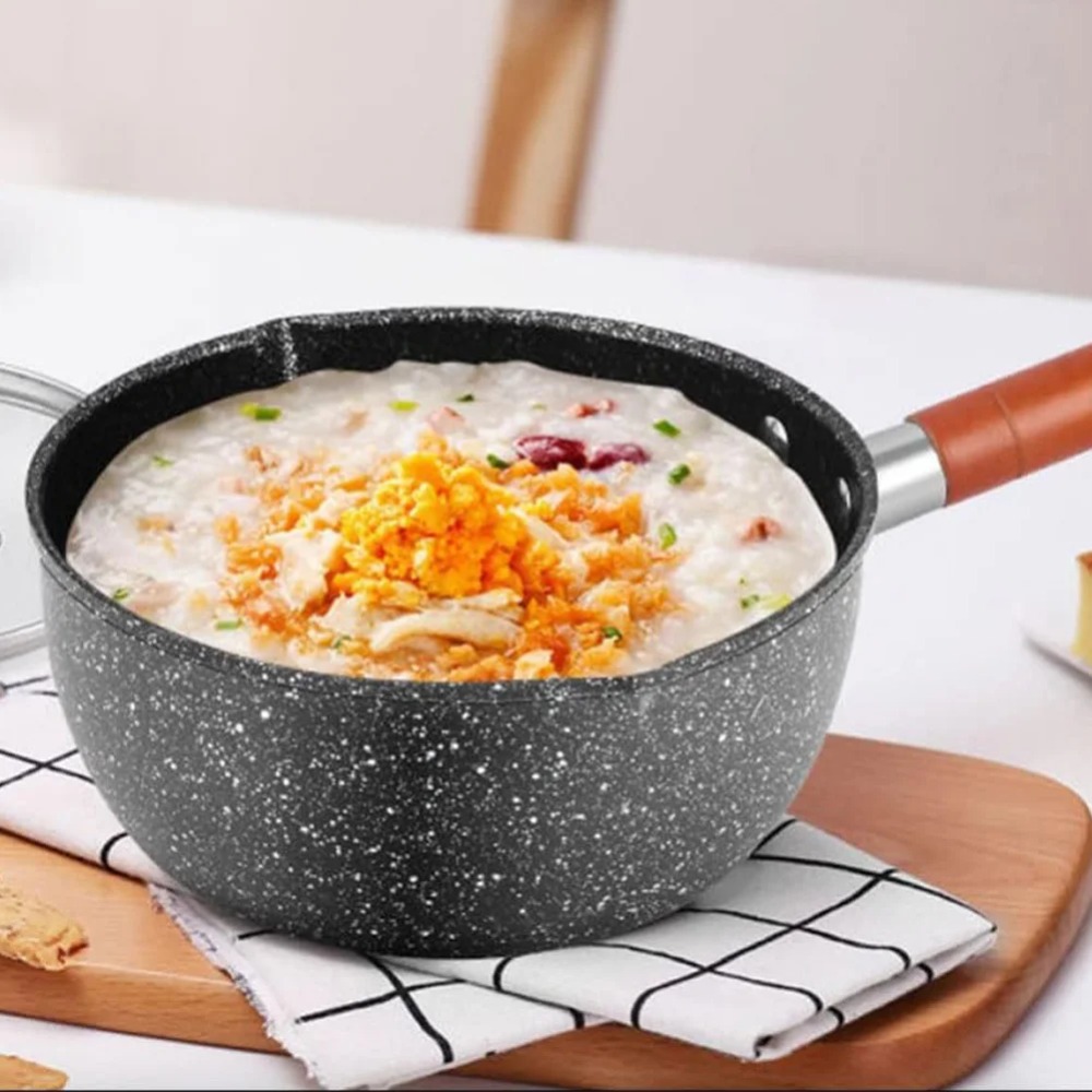 調理器具 ノンスティックミルクポット 木製ハンドル ユニバー - Baby Food Japanese のレビューと価格