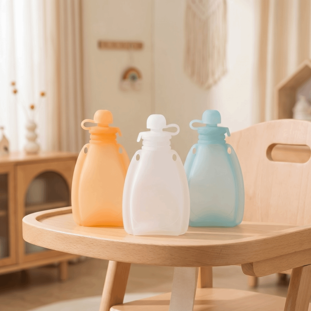 BPAフリー ベビーフードパウチ 120ml 大容量 食品グ - Baby Food Category のレビューと価格
