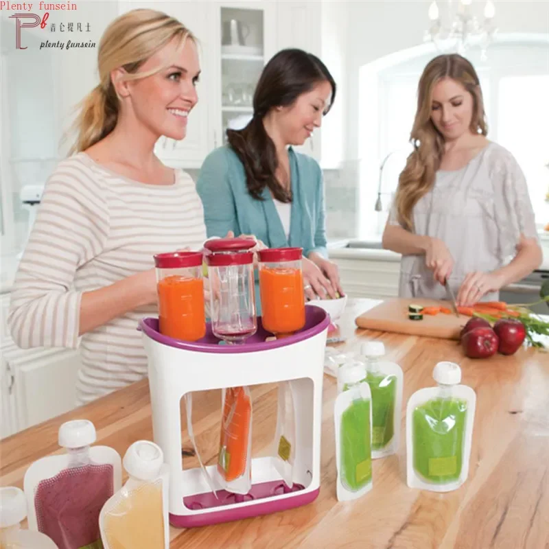 ドロップシッピング ベビーフードメーカー 絞り出し式フードス - Baby Food Organic のレビューと価格