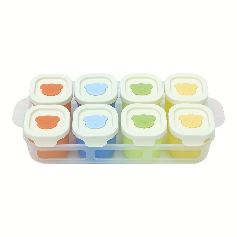蓋付きベビーフードフリーザートレイ – BPAフリーの食品グ - Freezer Tray Baby のレビューと価格