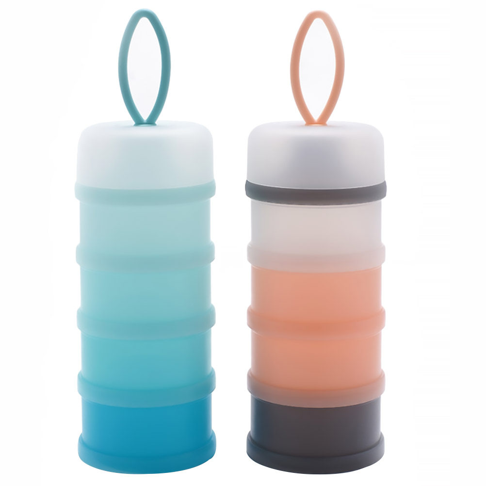 2個入りの粉ミルクケース。ベビーフードの整理に便利。積み重ね - Baby Food For Travelling のレビューと価格