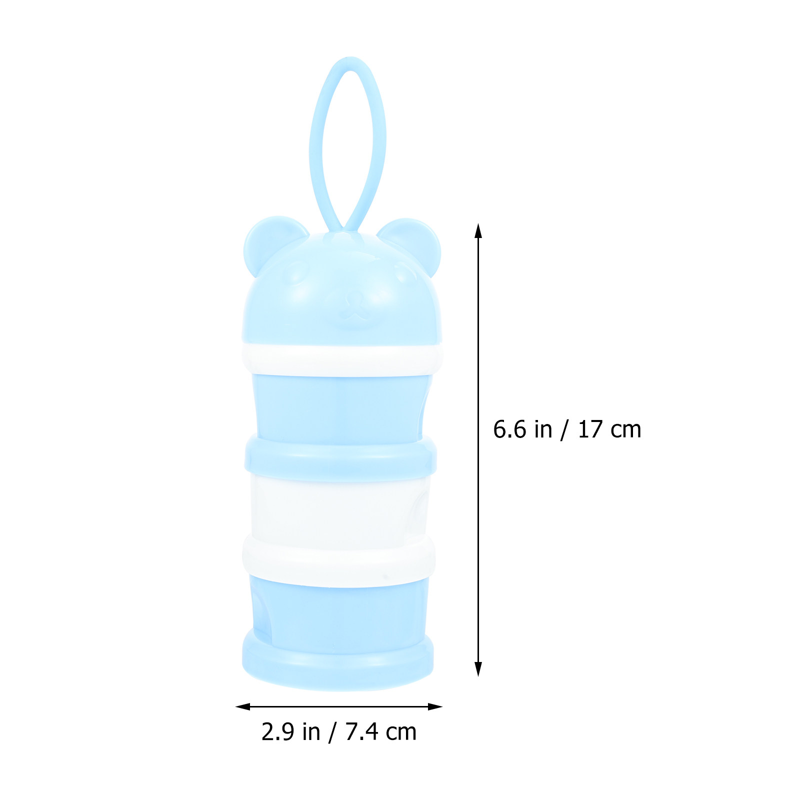 3層構造の粉ミルクケース。持ち運び可能なベビー用粉ミルク容器 - Baby Food For Travelling のレビューと価格