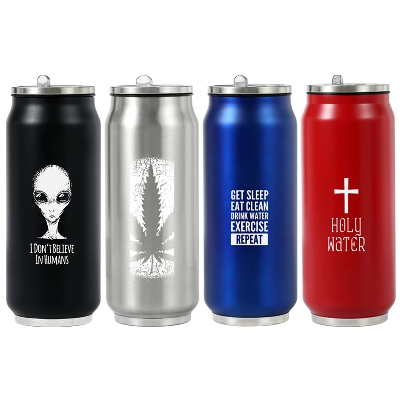 500ML 304ステンレススチール製コーラ缶型サーモス、カ - Training Cup Straw のレビューと価格
