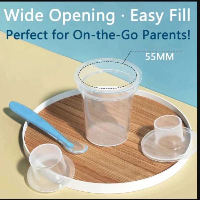 新製品-1セット 80ML ベビーミルクパウダーディスペンサ - Baby Food Category のレビューと価格