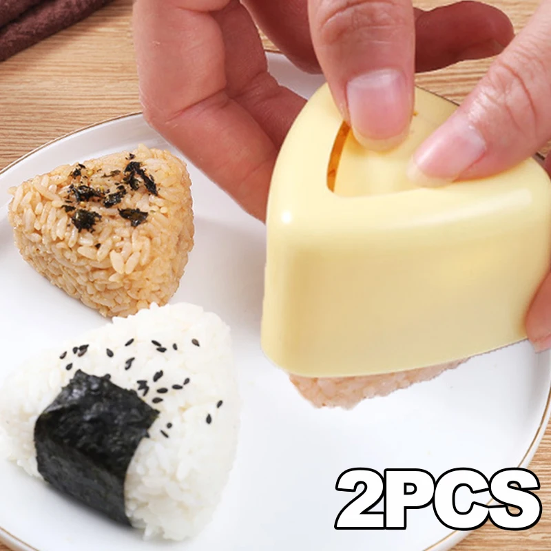 1/2個入り三角形プラスチック寿司型おにぎりライスボールフー - Baby Food Japanese のレビューと価格