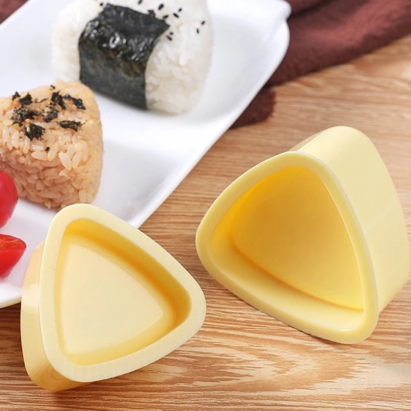1/2個入り三角形プラスチック寿司型おにぎりライスボールフー - Baby Food Japanese のレビューと価格