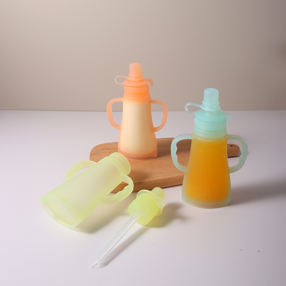 新しい再利用可能なシリコン製母乳保存バッグ、漏れ防止、吸引可 - Baby Food Category のレビューと価格
