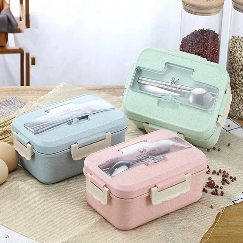 麦わら弁当箱,食器,電子レンジ,食品保存容器,ポータブル弁当 - Baby Food Container のレビューと価格