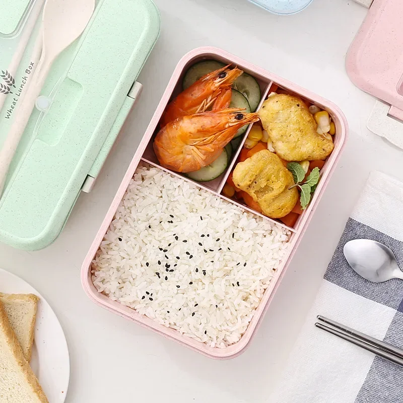麦わら弁当箱,食器,電子レンジ,食品保存容器,ポータブル弁当 - Baby Food Container のレビューと価格