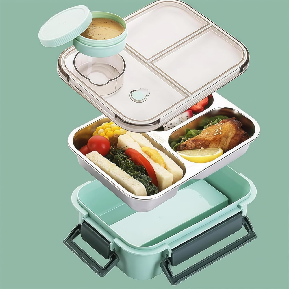 850ml ポータブルランチボックス子供大人用サーモスープ弁 - Baby Food Container のレビューと価格