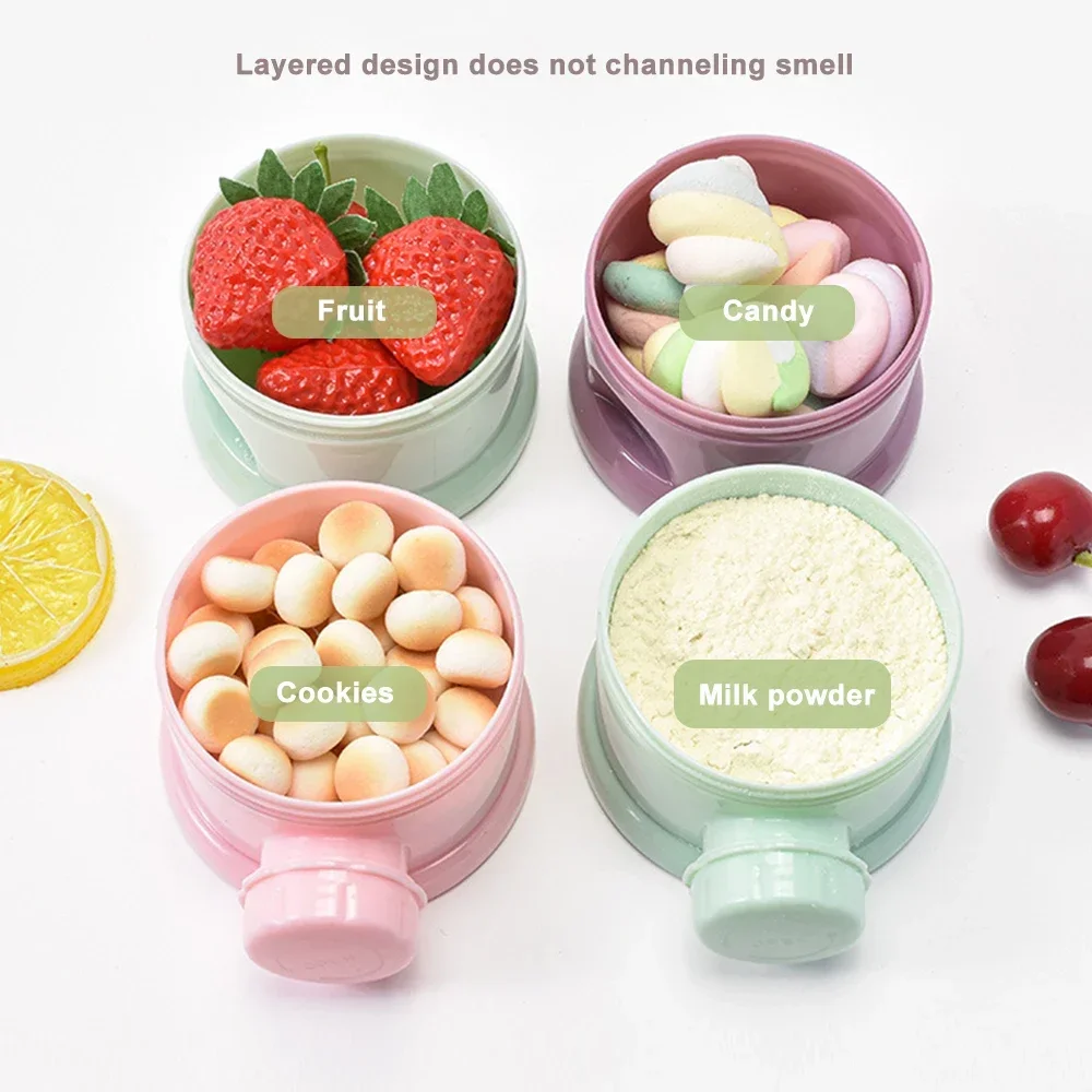 4層ボックス ベビーフォーミュラ多層収納ボックス 旅行用ポー - Baby Food For Travelling のレビューと価格
