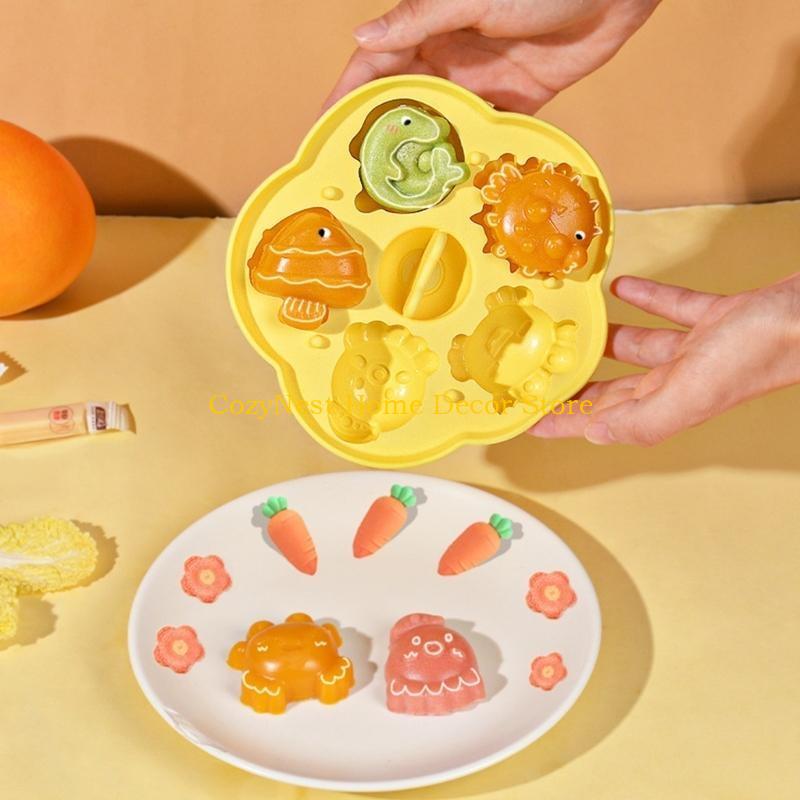 92MF 漫画金型漫画ベーキングモールド海洋動物形状シリコー - Baby Food Jelly のレビューと価格