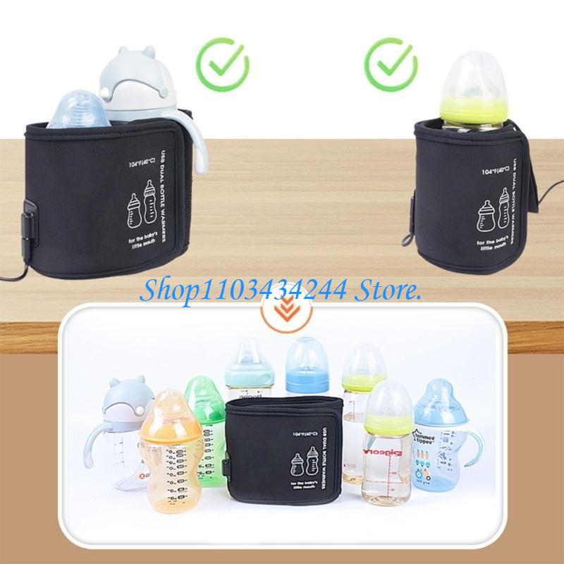 哺乳瓶断熱スリーブポータブルインテリジェントサーマルボトルカ - Baby Food For Travelling のレビューと価格
