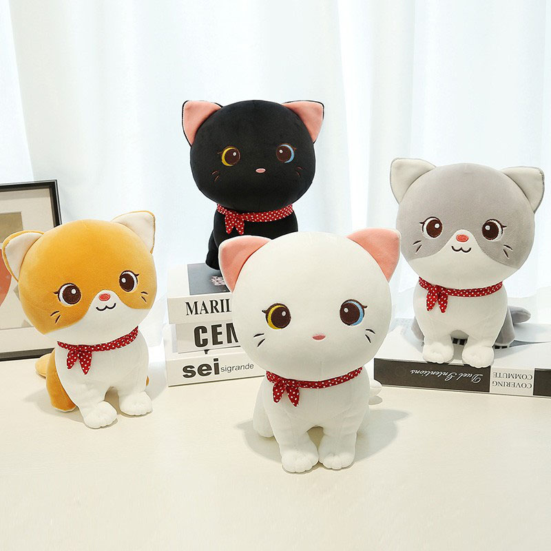 24 センチメートルかわいいソフト猫ぬいぐるみ枕ソファクッシ - Baby Food Jar のレビューと価格