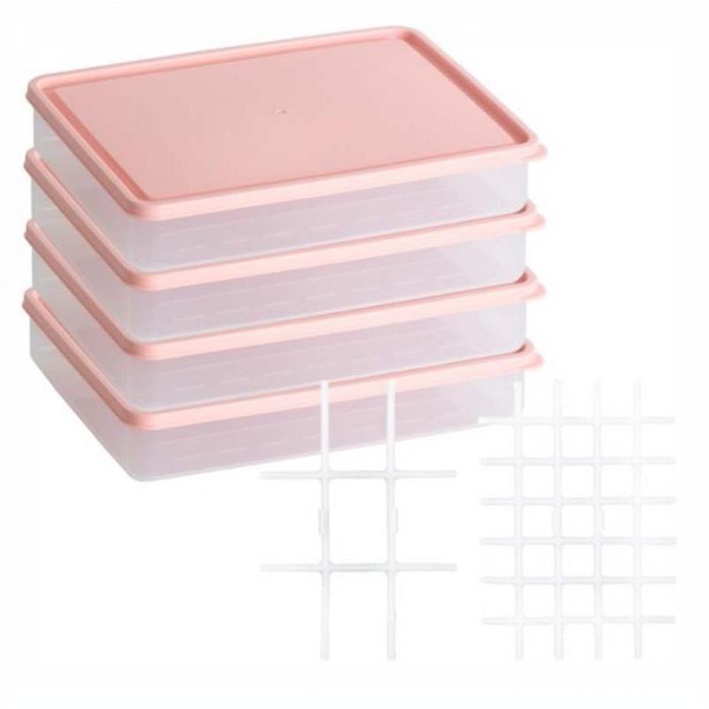 食品用冷凍保存トレー。BPAフリーで、お手入れが簡単。仕切り - Freezer Tray Baby のレビューと価格