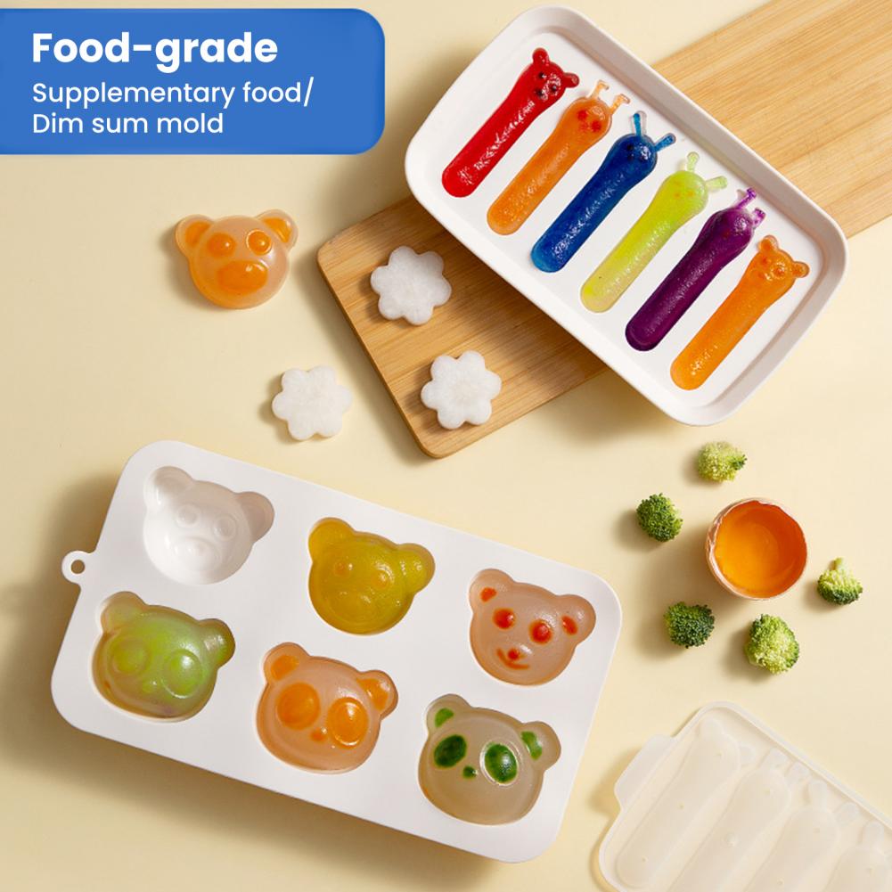 ベーキング用シリコンモールド ソフトシリコンチョコレートモー - Baby Food Dessert のレビューと価格