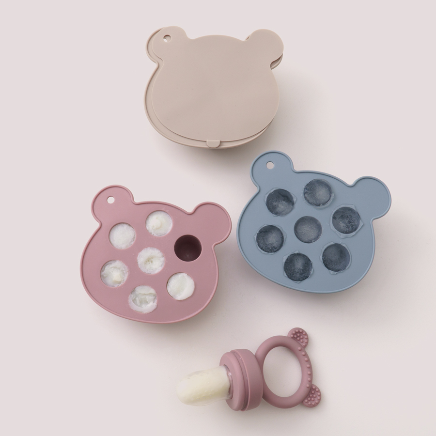 ベビーアイスクリームポップシリコンモールドアイスクリームメー - Baby Food Category のレビューと価格