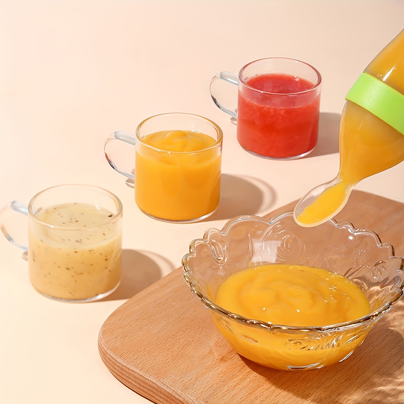 9 個の給餌カトラリー: 米シリアル用のスプーンと吸盤付きシ - Baby Food Jar のレビューと価格