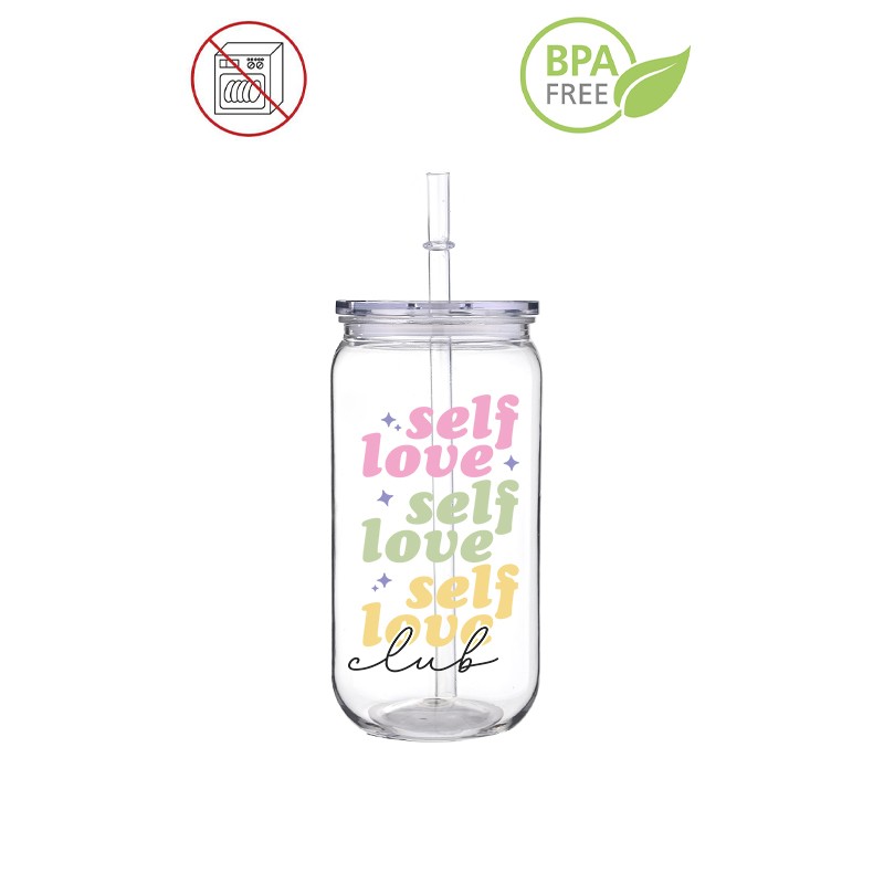 BPAフリープリントプラスチックストローカップ、自己愛カラフ - Training Cup Straw のレビューと価格