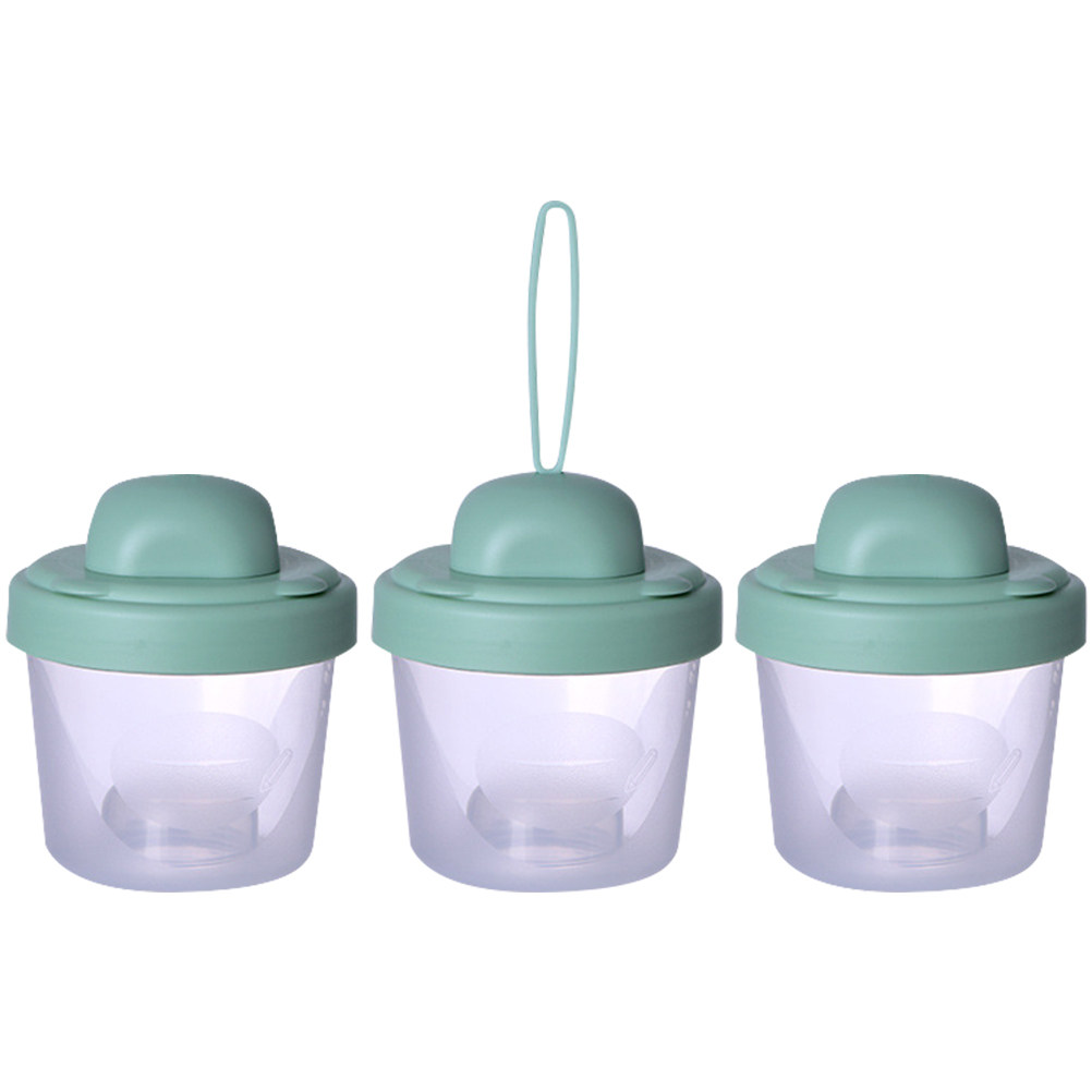 1個入り、3層構造の粉ミルクディスペンサー。持ち運び可能なベ - Baby Food For Travelling のレビューと価格
