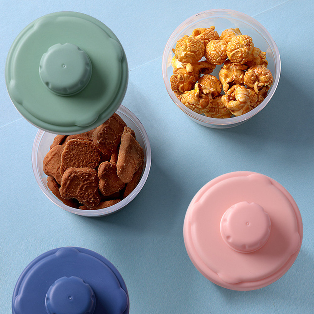 1個入り、3層構造の粉ミルクディスペンサー。持ち運び可能なベ - Baby Food For Travelling のレビューと価格