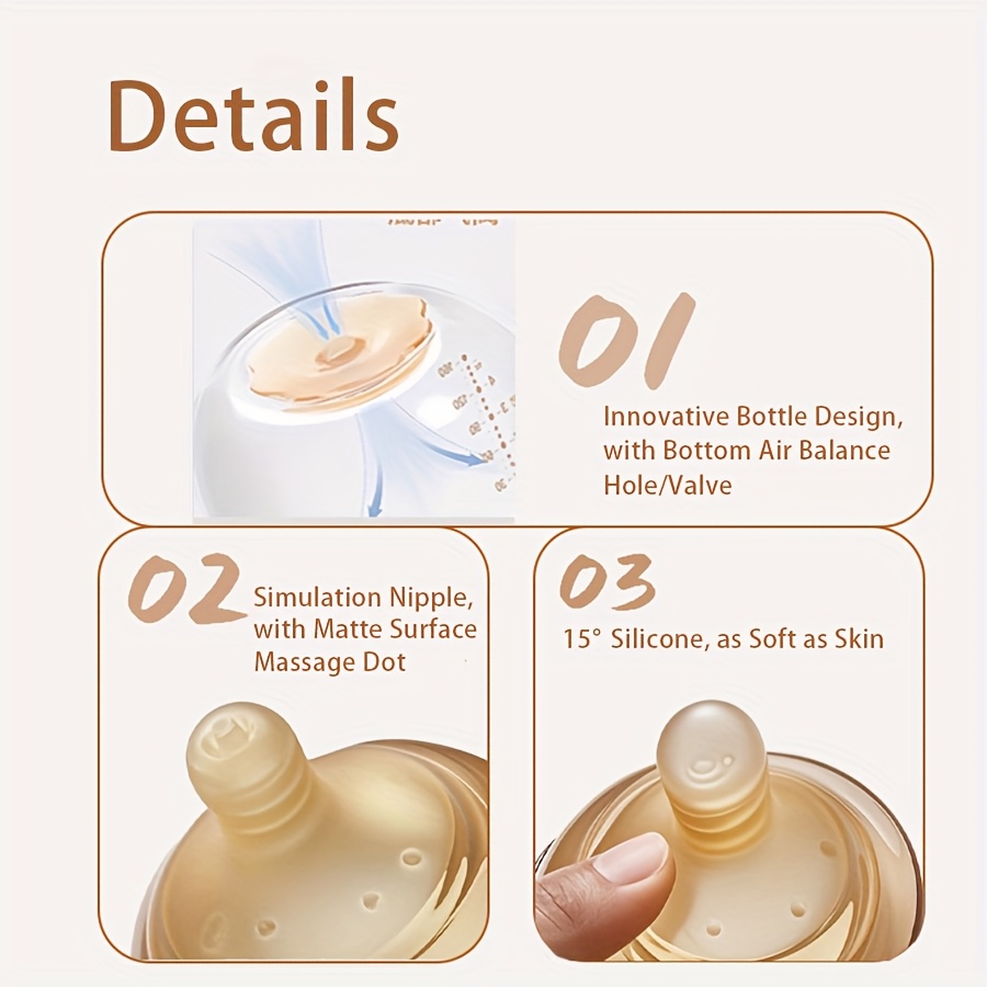 ガラス製哺乳瓶 広口型 抗疝痛シリコン乳首 耐熱性 漏れ防止 - Baby Food Containers Glass のレビューと価格