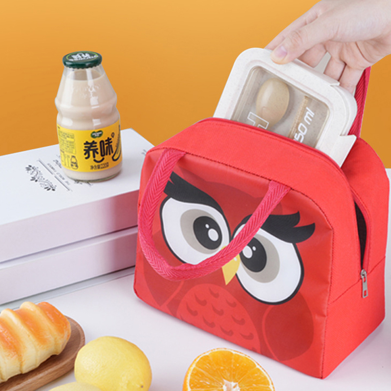子供のための漫画のクーラーランチバッグ,アルミサーマル,オッ - Baby Food Container のレビューと価格