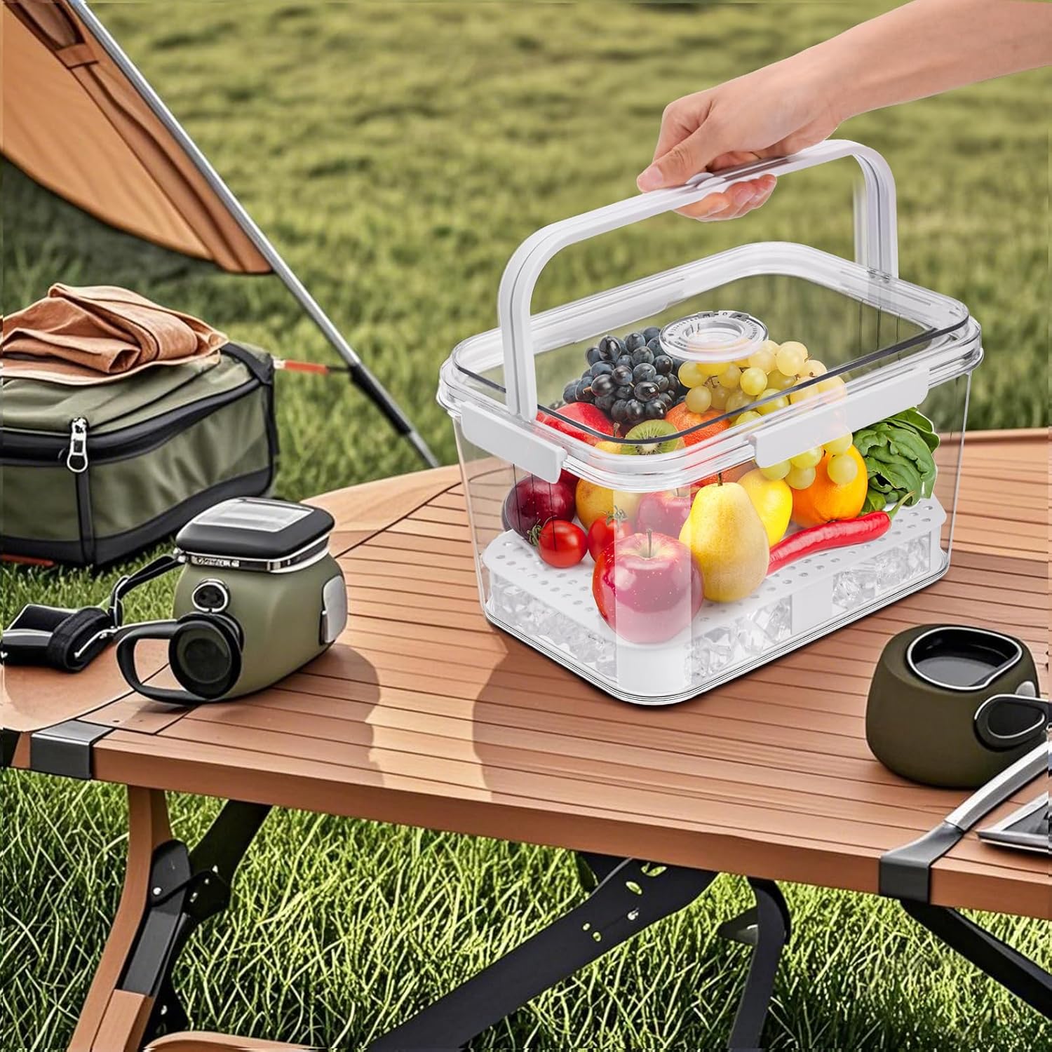 蓋付き気密ブレッドボックス 時間記録パンブレッドキーパー キ - Baby Food Containers Glass のレビューと価格