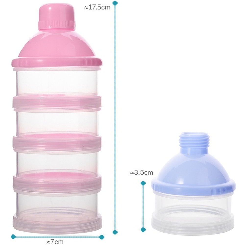 ポータブル粉ミルクディスペンサー食品容器収納給餌ボックス赤ち - Baby Food Universe のレビューと価格