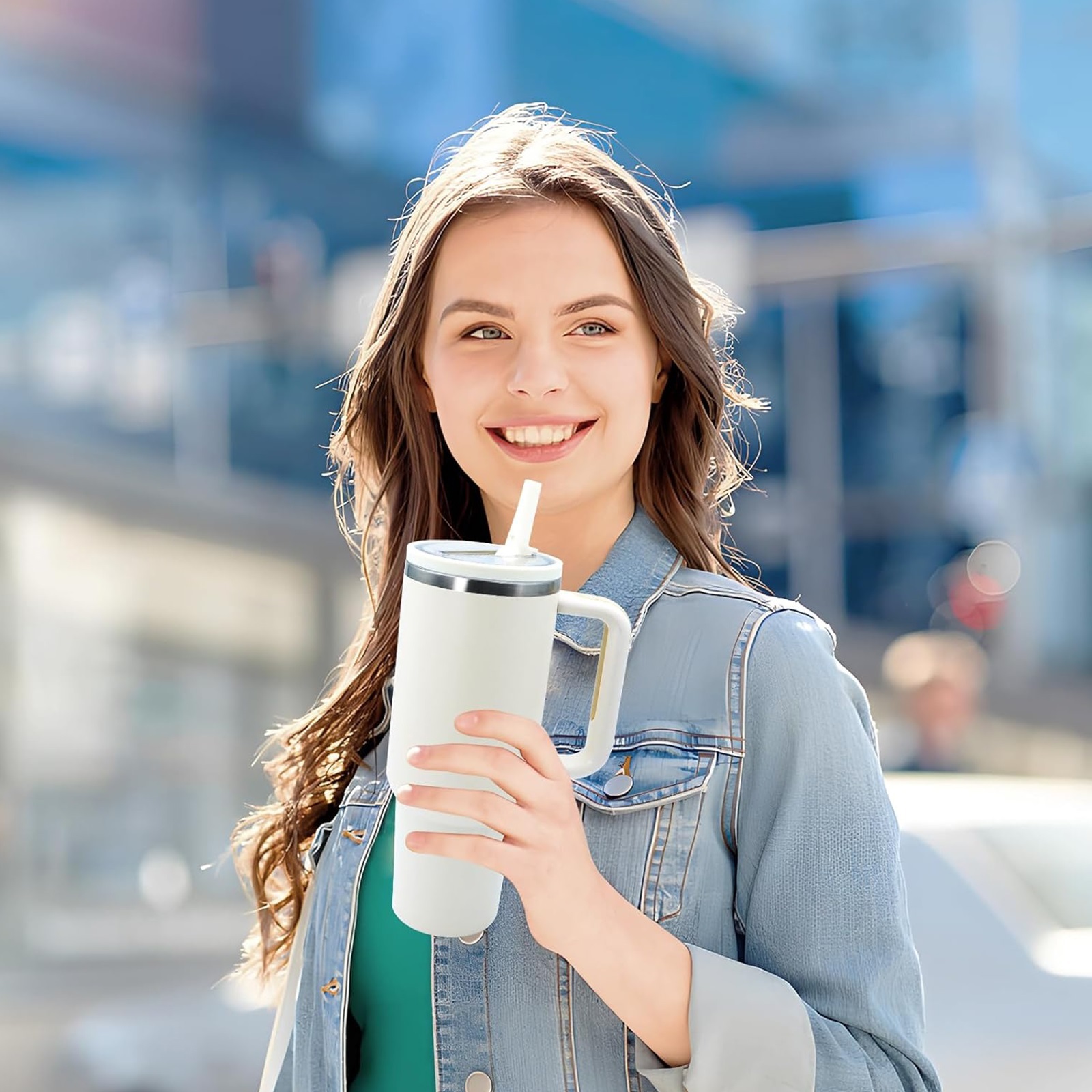 2パック 30/40オンス タンブラー用取り外し可能なフリッ - Training Cup Straw のレビューと価格