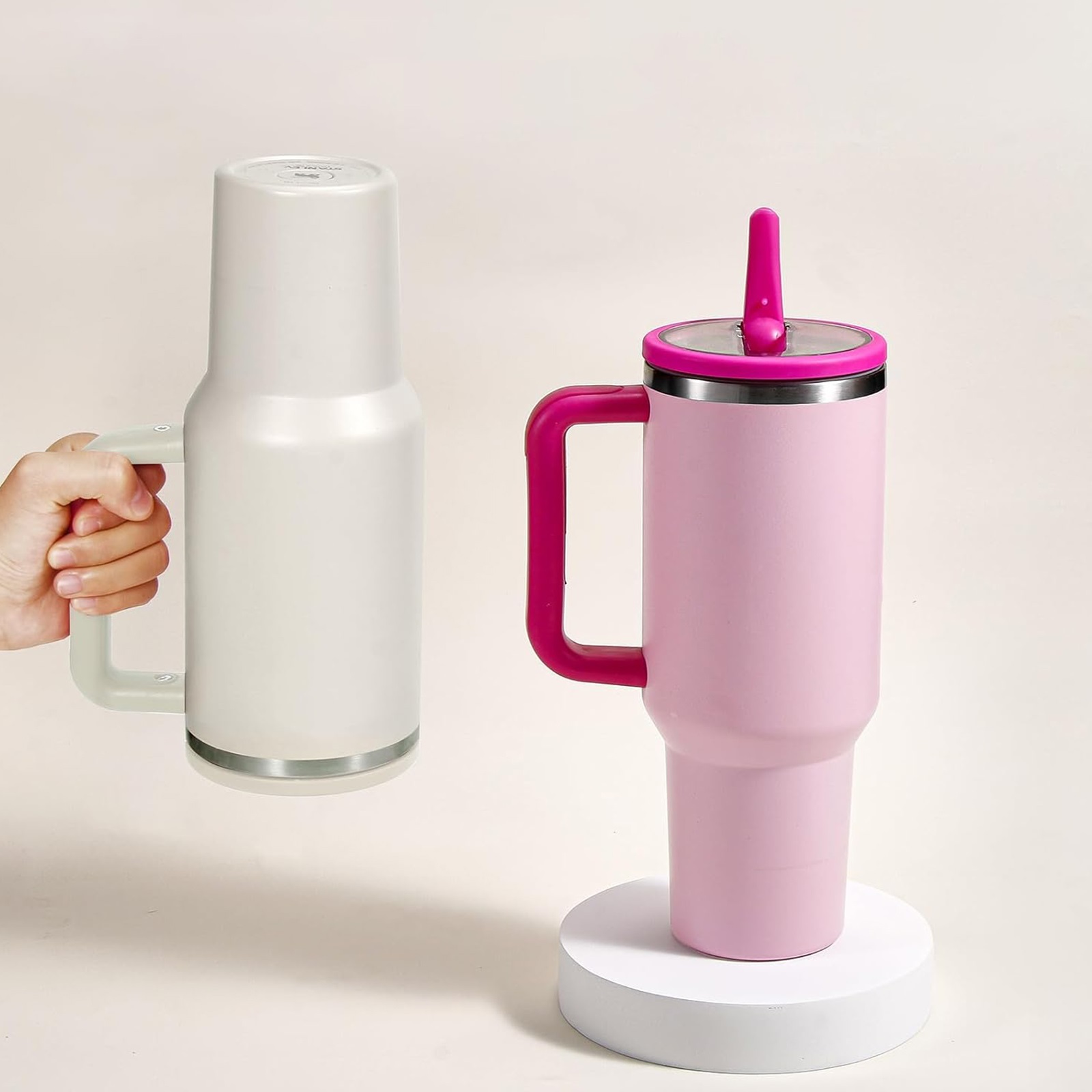 2パック 30/40オンス タンブラー用取り外し可能なフリッ - Training Cup Straw のレビューと価格